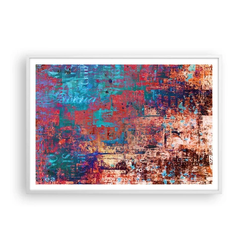 Poszter fekete keretben - Emlékezés és feledés - 100x70 cm