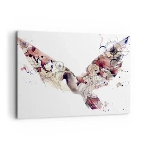 Vászonkép - Szabadtéri vándor - 100x70 cm