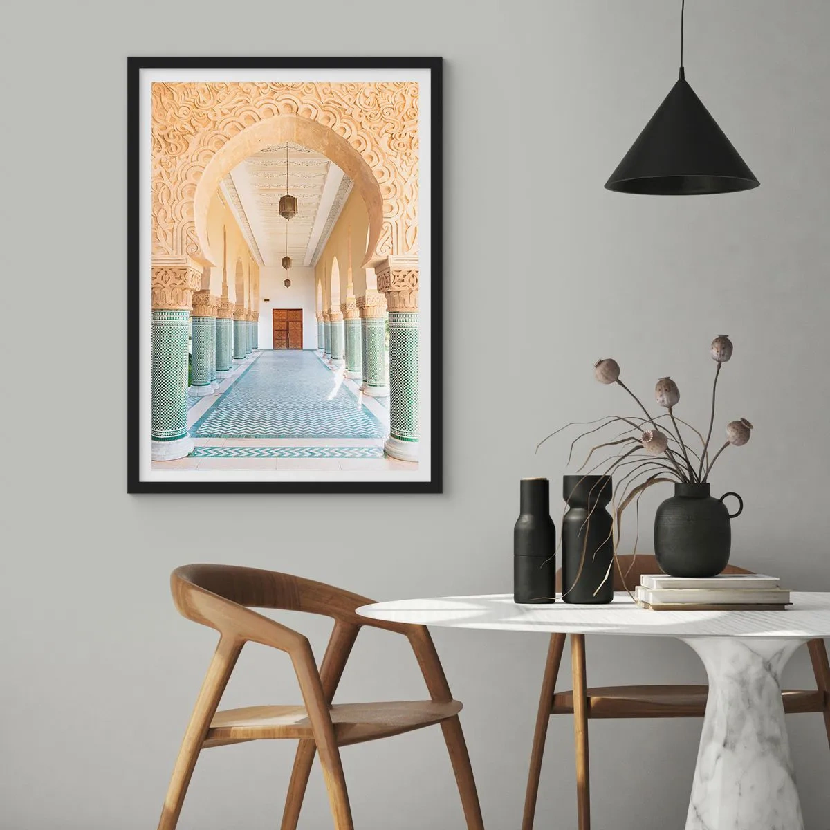 Poszter fehér keretben - Scheherazade meséiből - 70x100 cm