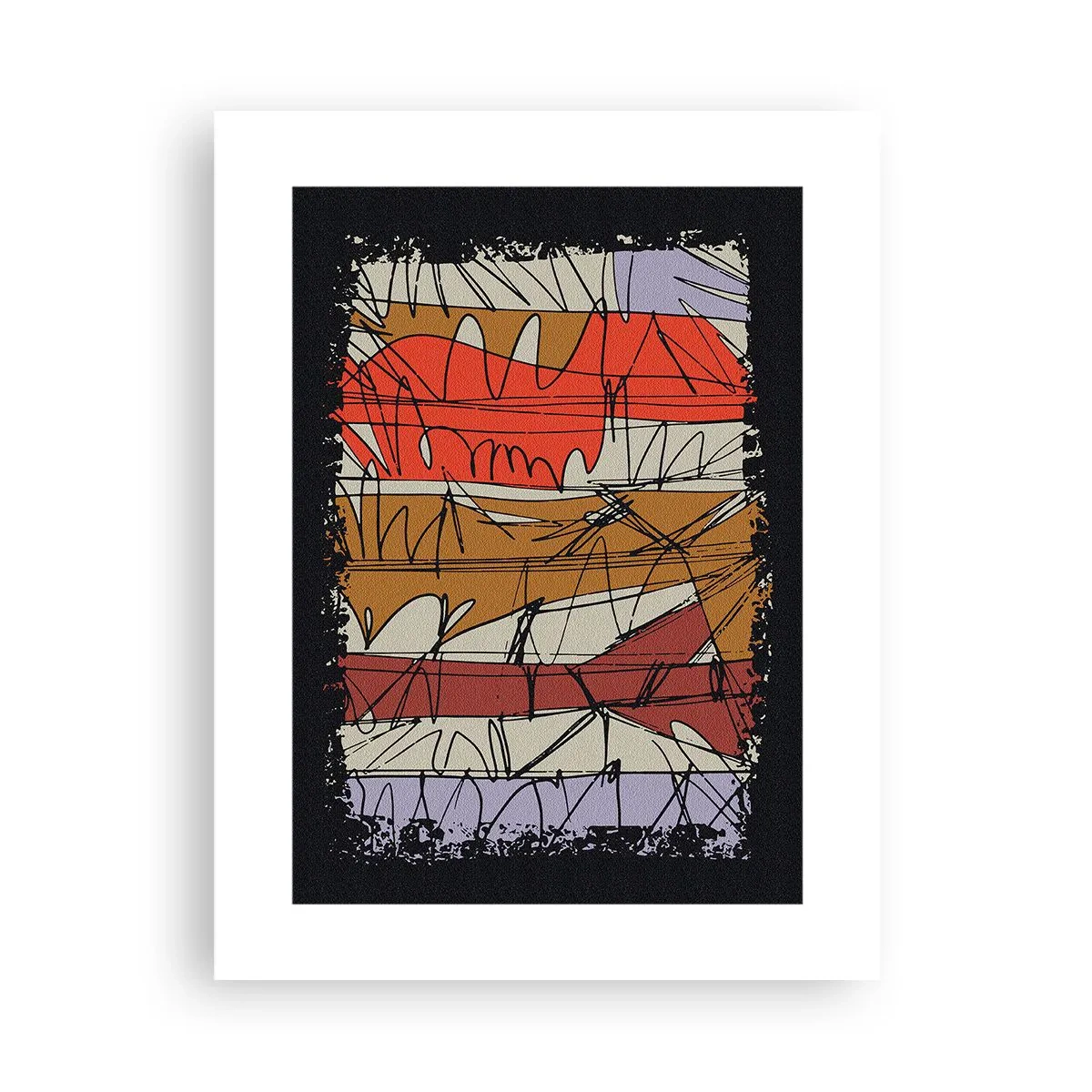 Poszter - Spontán kompozíció - 30x40 cm