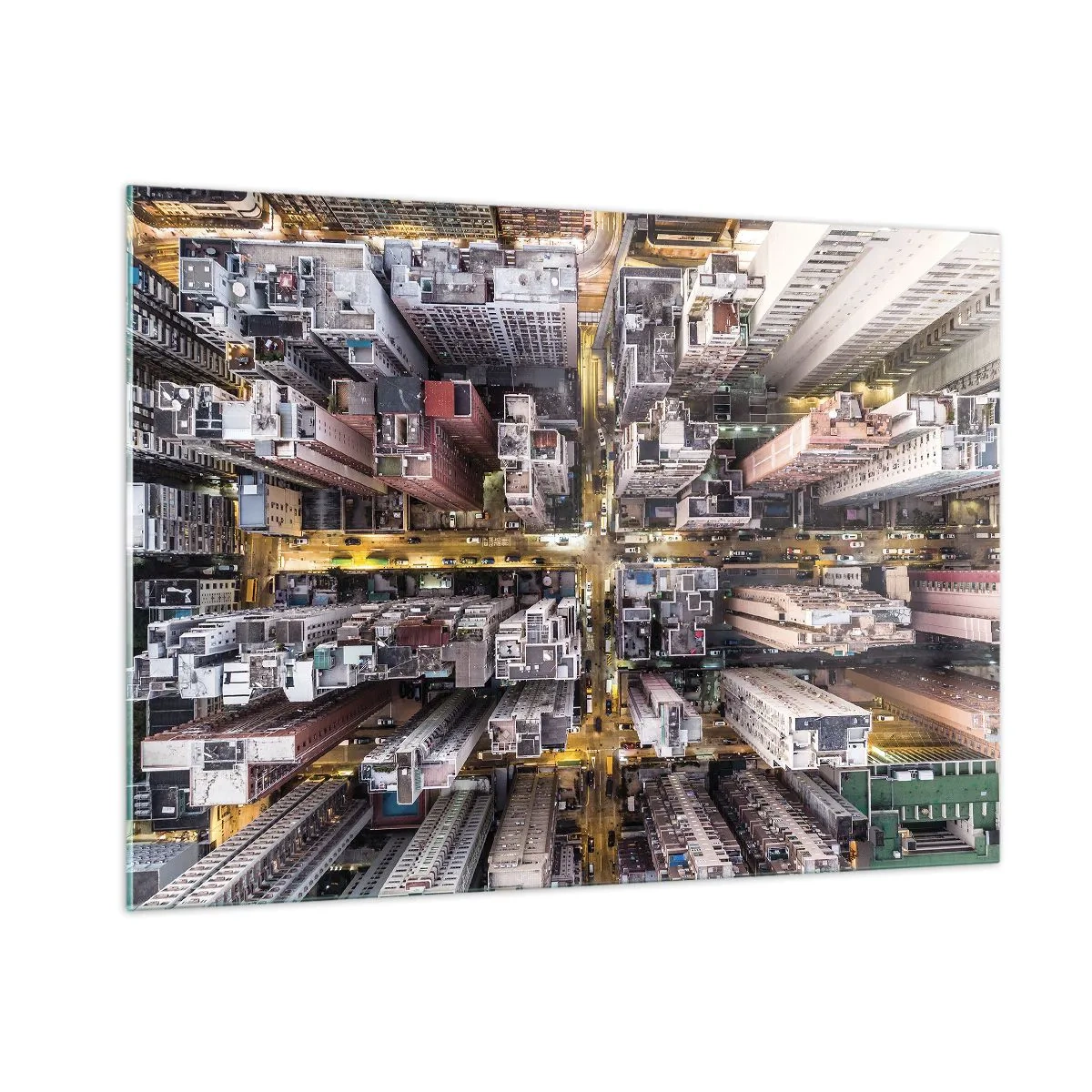 Üveg kép - Üdvözlet Hongkongból - 100x70 cm