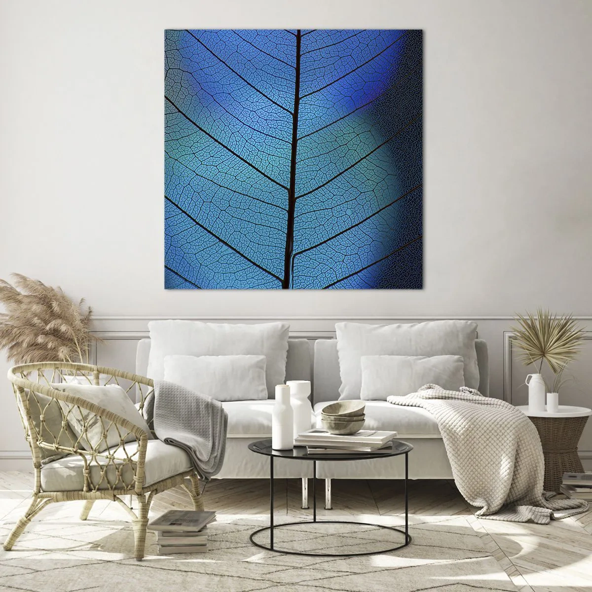 Üveg kép - Bonyolult konstrukció - 50x50 cm