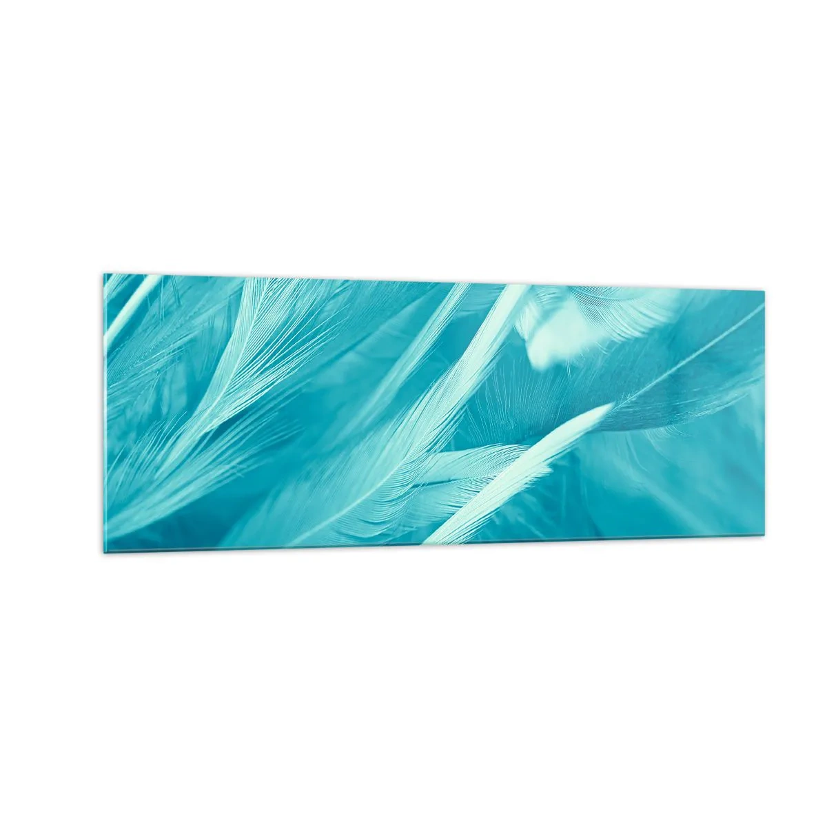 Üveg kép - Elmerülni a pehelyben - 140x50 cm