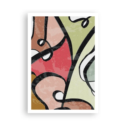 Poszter - Pirouettek a színek között - 70x100 cm