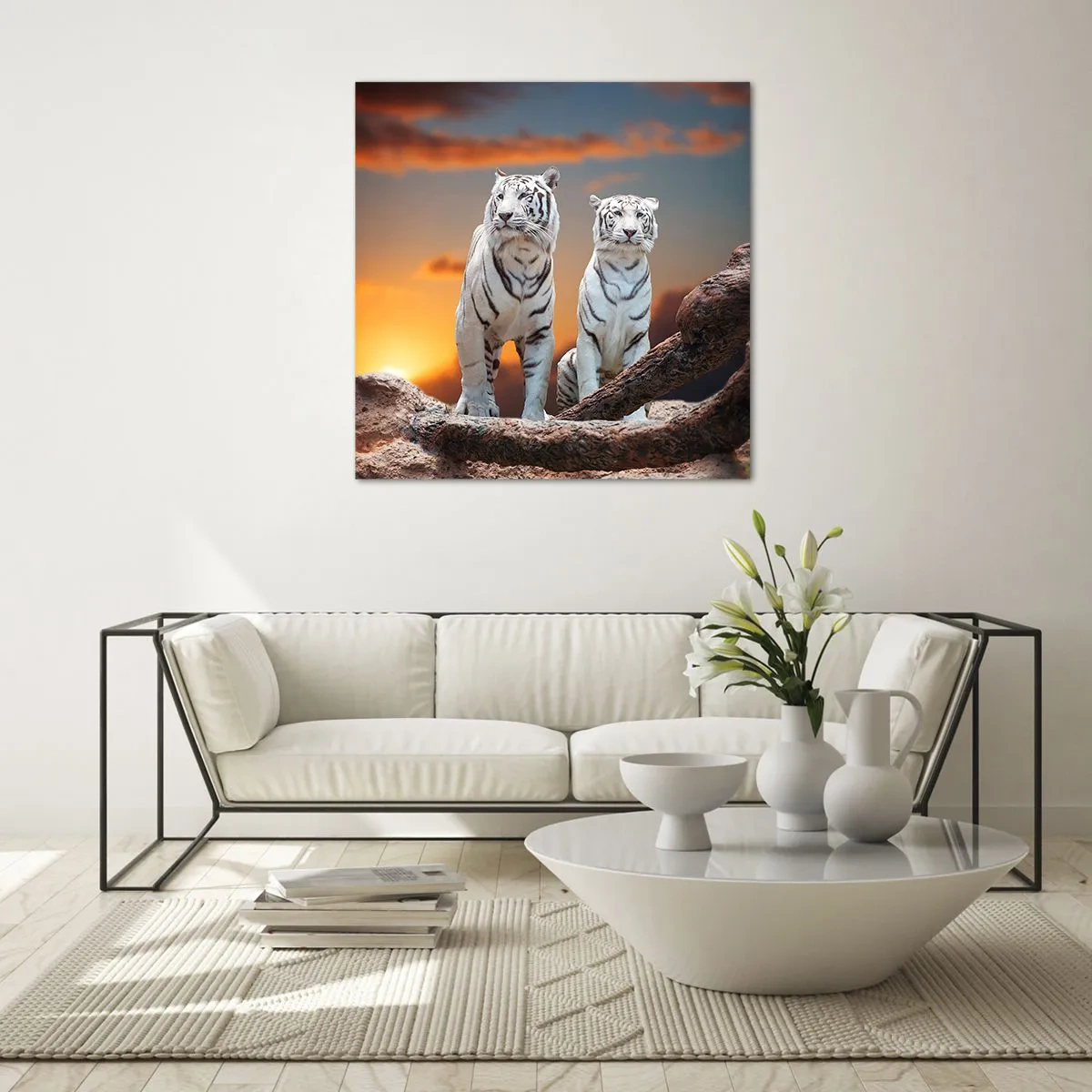 Üveg kép - Akárcsak Narnia - 30x30 cm