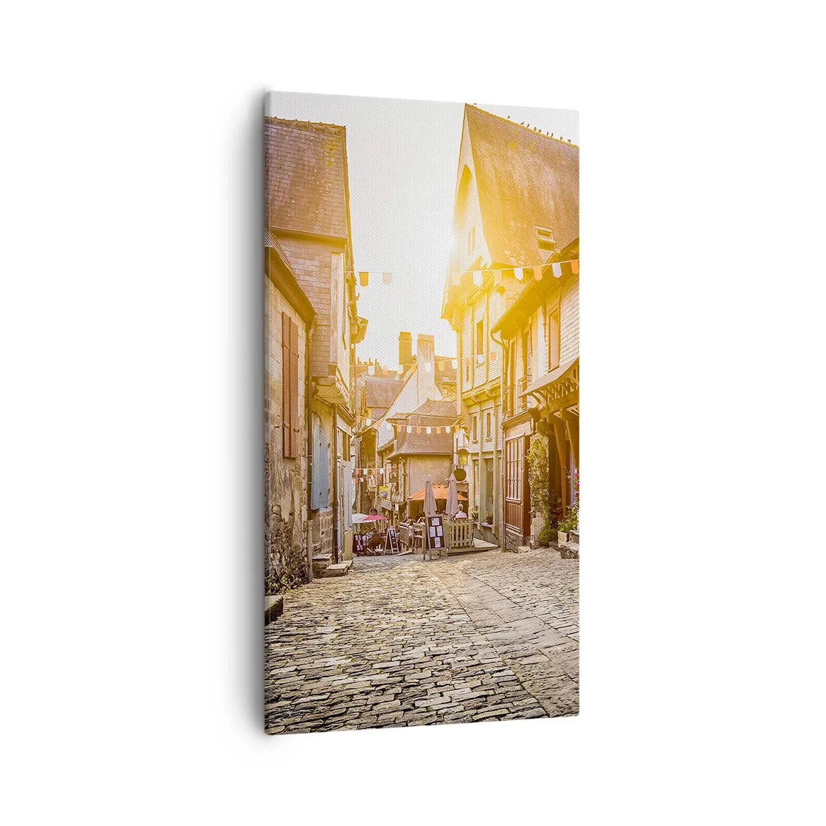 Vászonkép - A város fehér szelleme - 55x100 cm