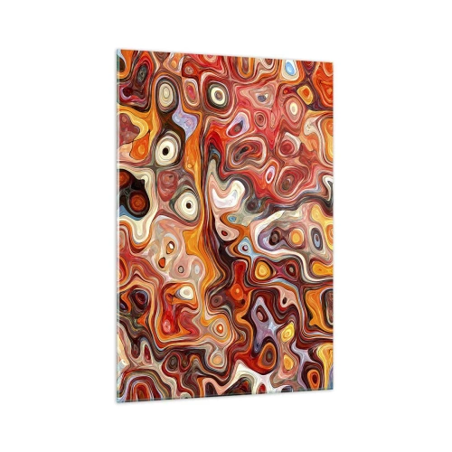 Üveg kép - Hogyha a diók a mézben olvadnának - 70x100 cm