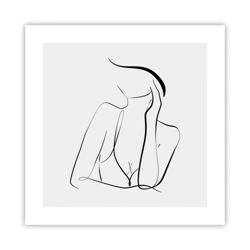 Poszter - Az álmok hullámán - 40x40 cm