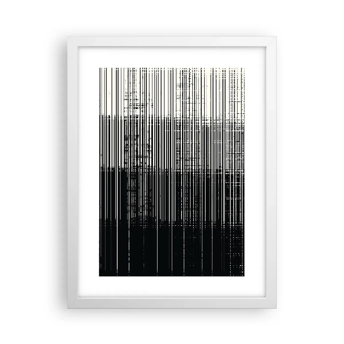 Poszter fekete keretben - Hullámok és rezgések - 30x40 cm