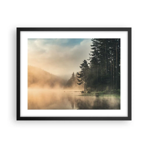 Poszter fehér keretben - A nap születése - 50x40 cm