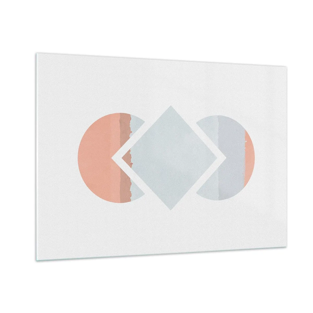 Üveg kép - A helyzet egyértelmű - 100x70 cm