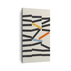 Vászonkép - Dominó - kompozíció - 45x80 cm