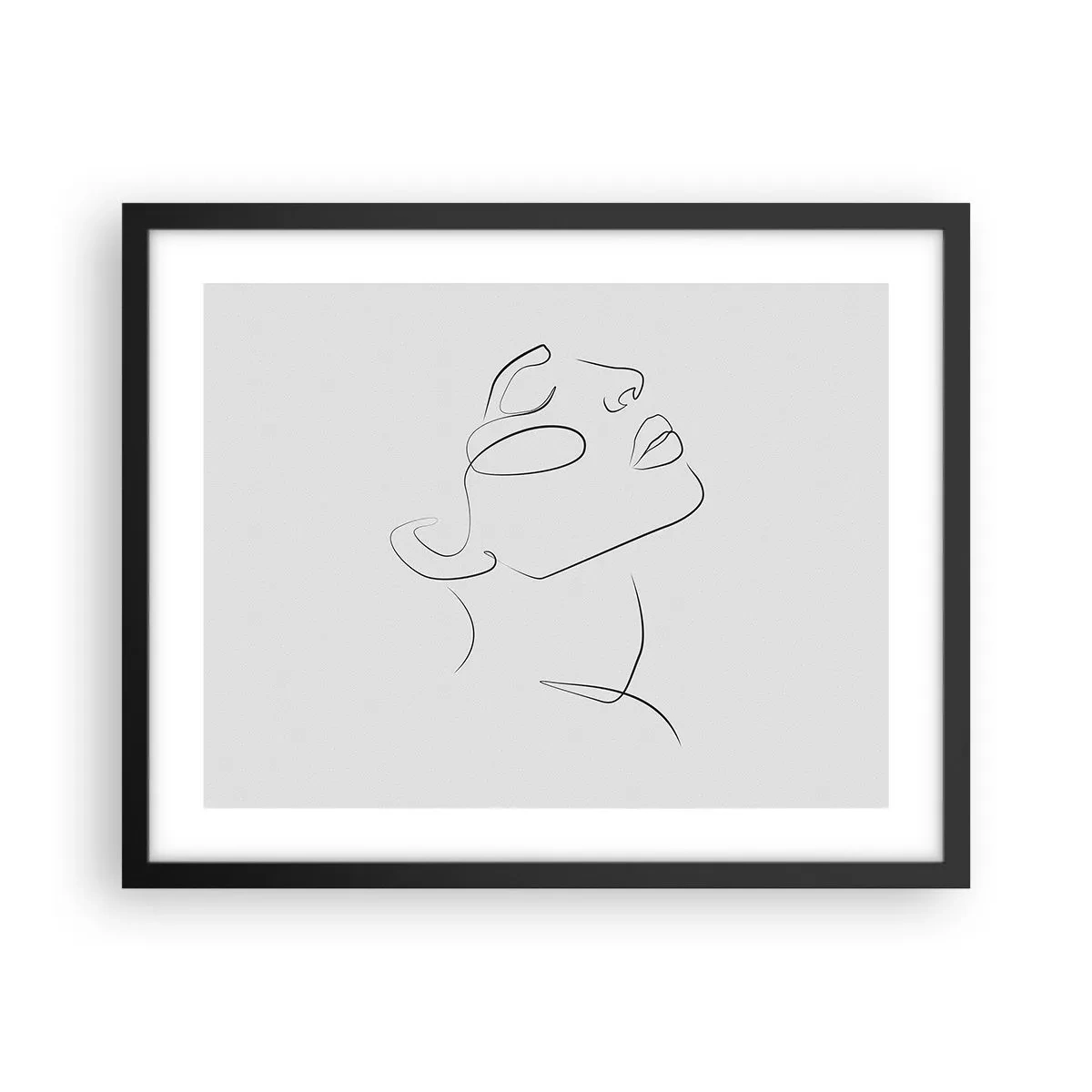 Poszter fehér keretben - Az álmok fordulatai - 50x40 cm