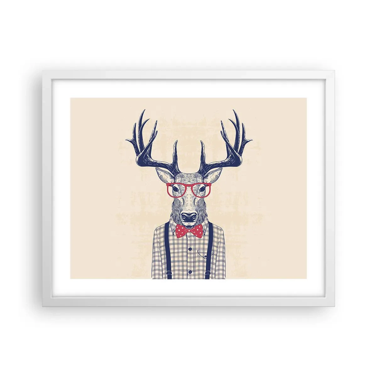 Poszter fekete keretben - Mókás extravagancia - 50x40 cm