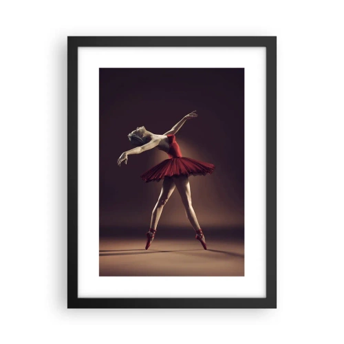 Poszter fehér keretben - Egy prima balerina - 30x40 cm