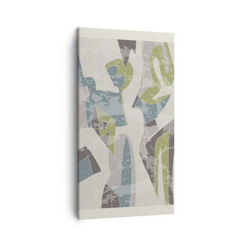 Vászonkép - Kompozíció üveg mögött - 45x80 cm