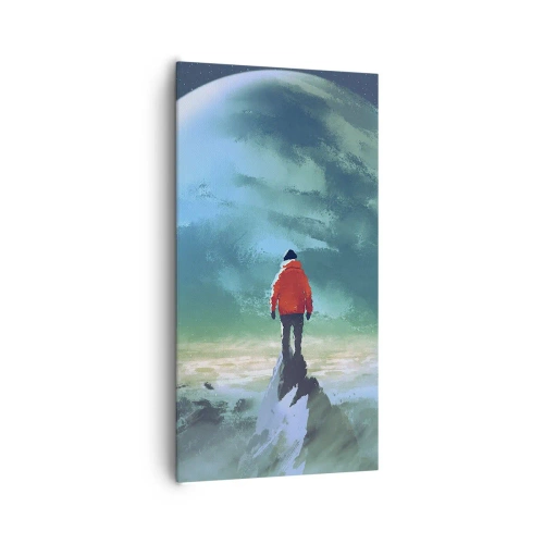 Vászonkép - Az új föld felfedezője - 65x120 cm