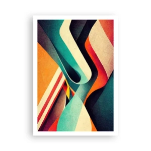 Poszter - Intenzív kompozíció - 70x100 cm