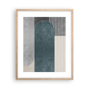 Poszter világos tölgy keretben - Vízszintes kompozíció - 40x50 cm