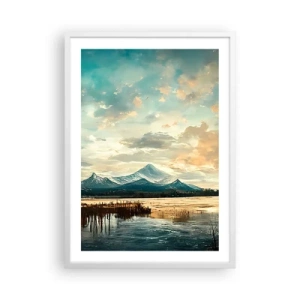 Poszter fekete keretben - Az ég védelme alatt - 50x70 cm