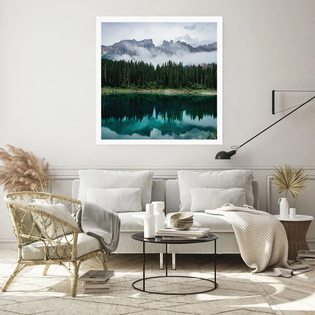 Poszter - Csitt, csit, ne zavard fel az állóvizet... - 60x60 cm