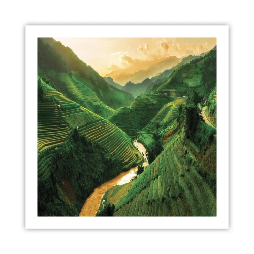 Poszter - Vietnámi völgy - 60x60 cm