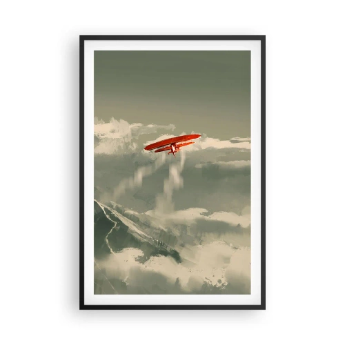 Poszter fehér keretben - Rettenthetetlen úttörő - 61x91 cm