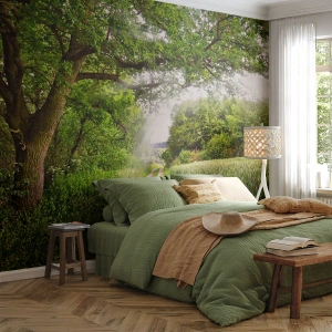 Fotótapéta Premium Sand - Et in Arcadia ego - Tájkép, Földút, Természet - 350x256 cm