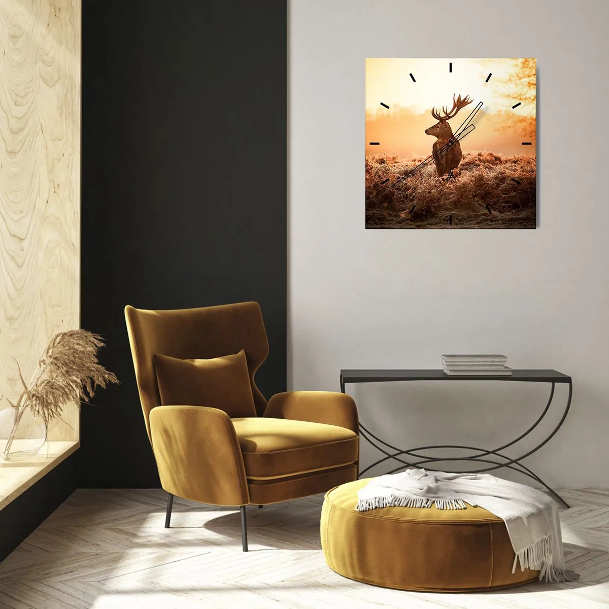 Falióra, Óra - A birtok ura - 40x40 cm