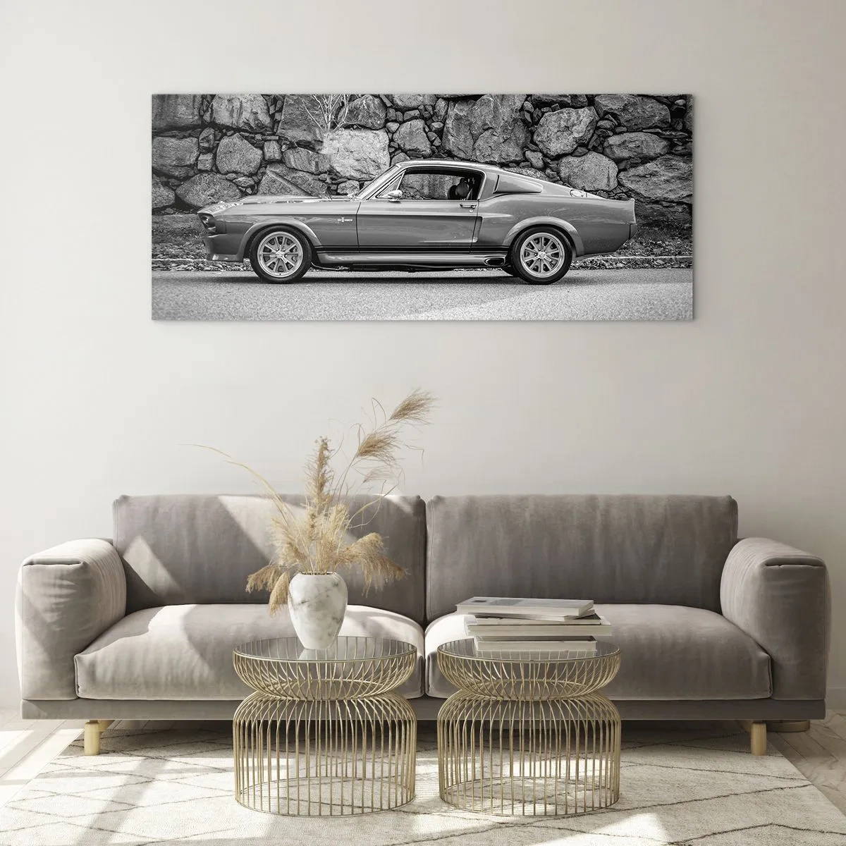 Üveg kép - A 60-as évek legendája - 120x50 cm