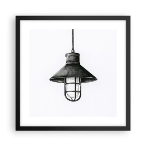 Poszter fehér keretben - Mint évekkel ezelőtt... - 40x40 cm