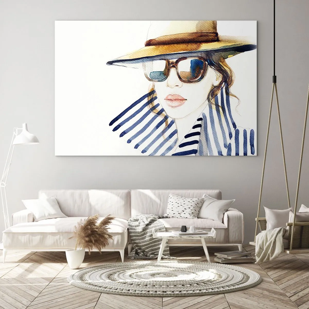 Üveg kép - Florida üdvözli Önt! - 100x70 cm