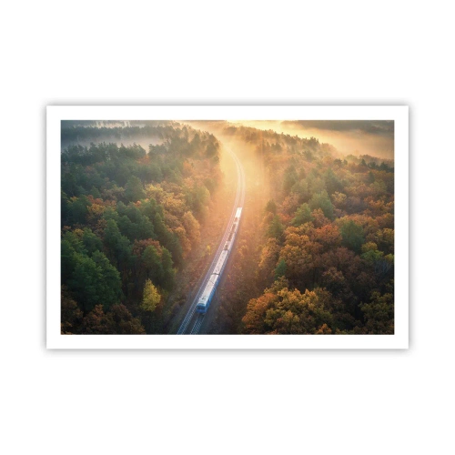 Poszter - Őszi utazás - 91x61 cm