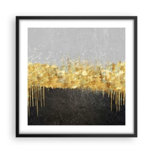 Poszter fehér keretben - Befelé és felfelé - 50x50 cm
