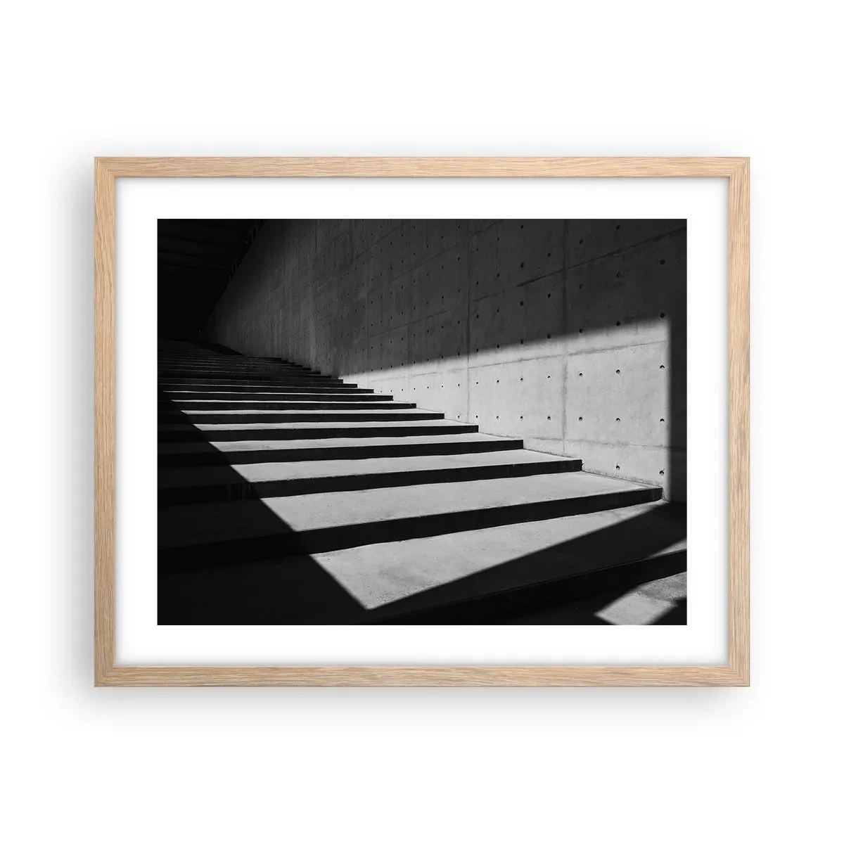 Poszter világos tölgy keretben - A modernizmus nyers szépsége - 50x40 cm