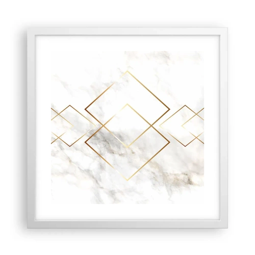 Poszter fekete keretben - Kilátás a végtelenbe - 40x40 cm