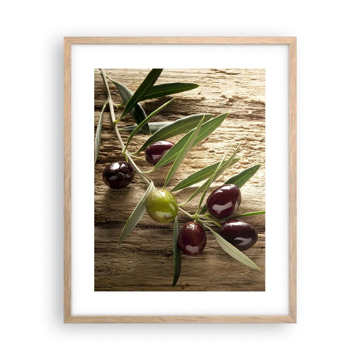 Poszter világos tölgy keretben - Egyenesen a természetből - 40x50 cm