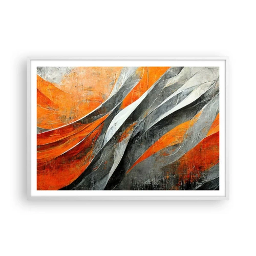 Poszter fekete keretben - Hőség és hideg - 100x70 cm