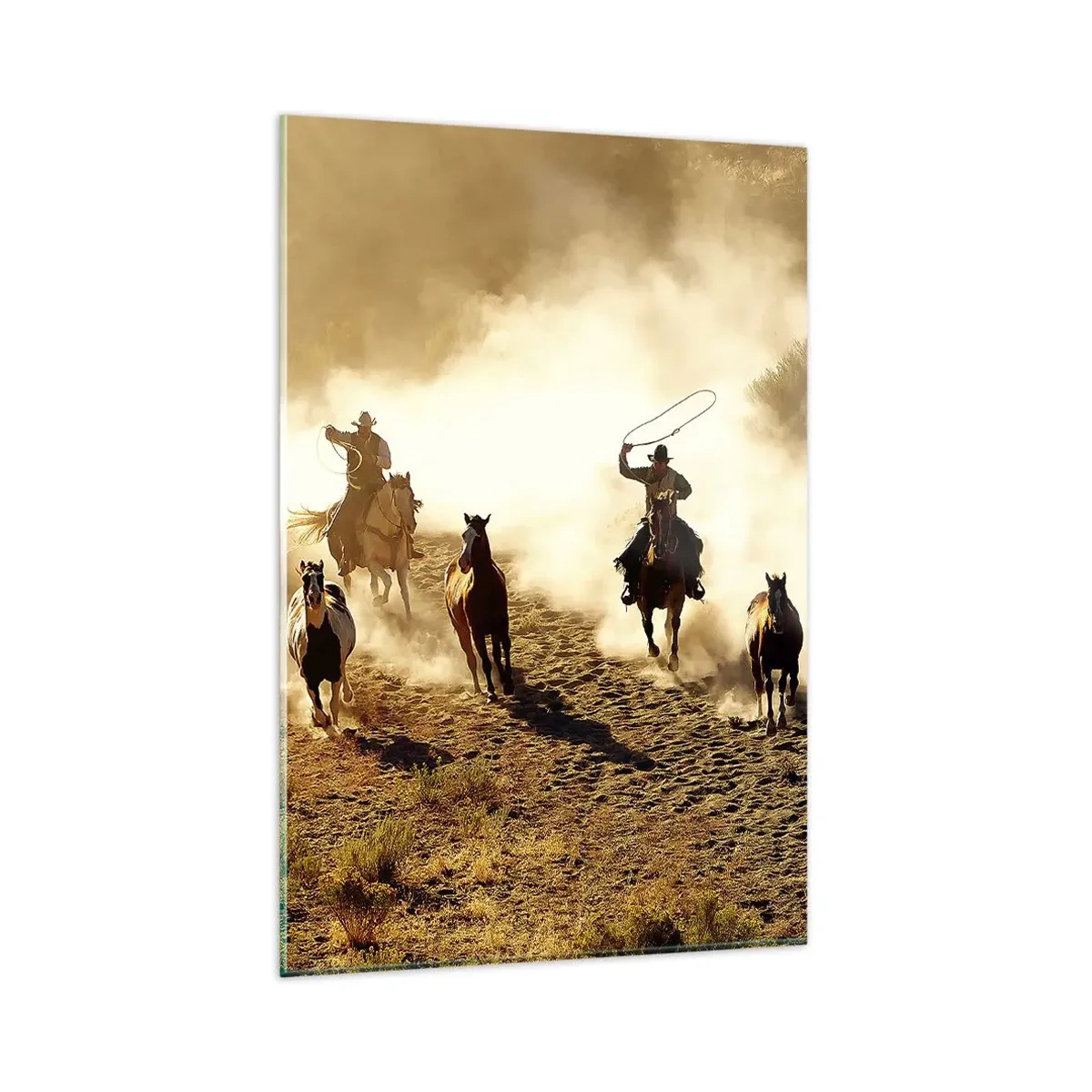 Üveg kép - Igazán vadnyugat - 80x120 cm