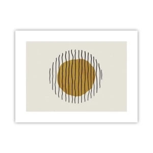 Poszter - A hőtől remegő absztrakció - 40x30 cm