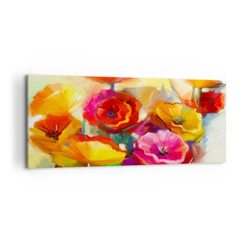 Vászonkép - Nem csak piros - 100x40 cm