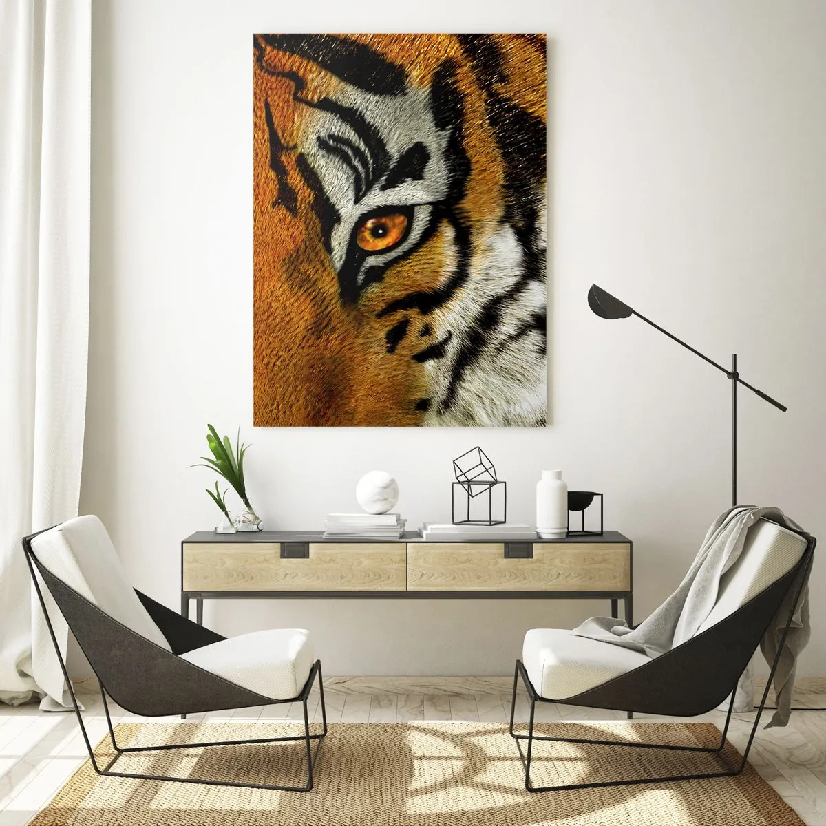 Üveg kép - Szörnyű és gyönyörű - 70x100 cm