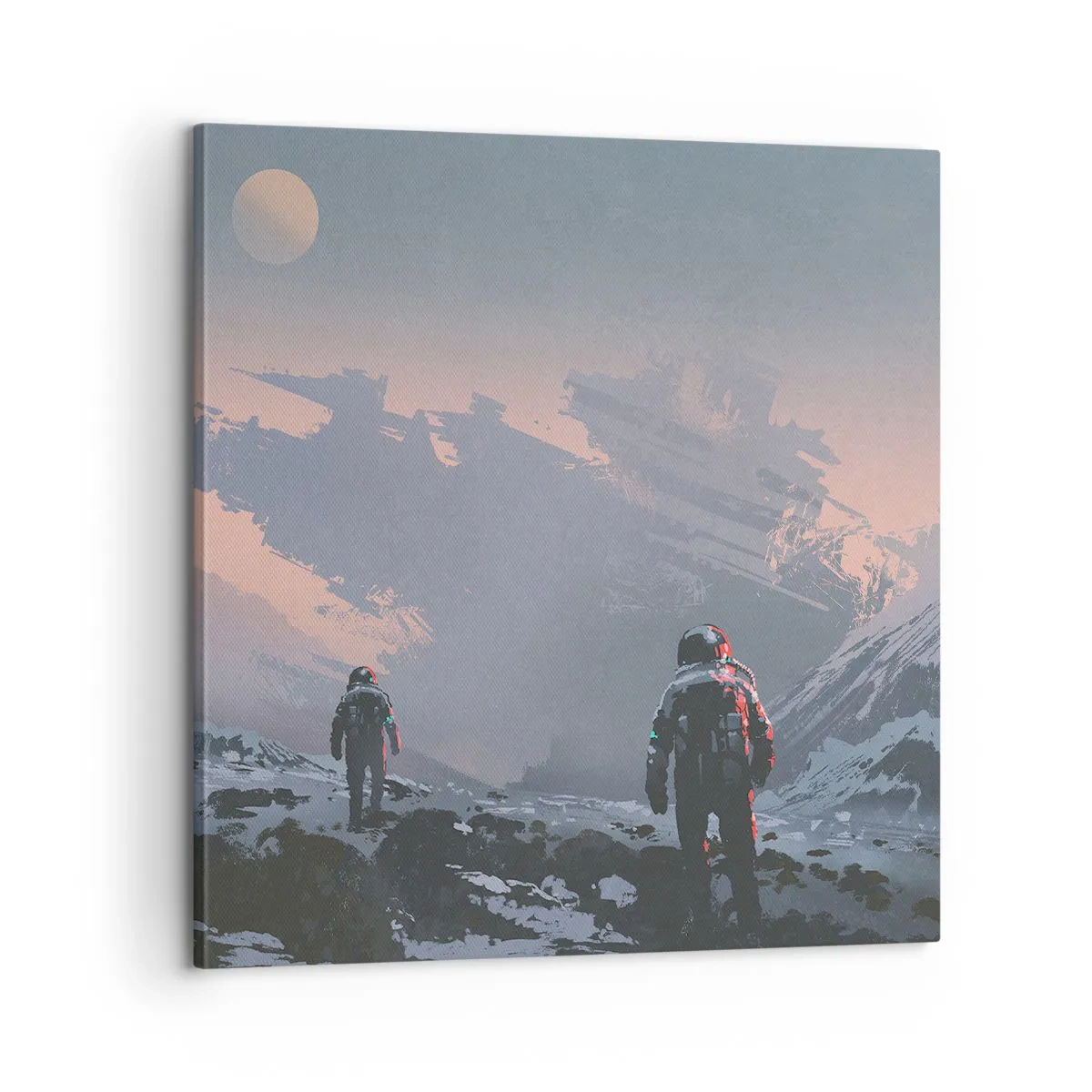 Vászonkép - Ismeretlen csillag alatt - 60x60 cm