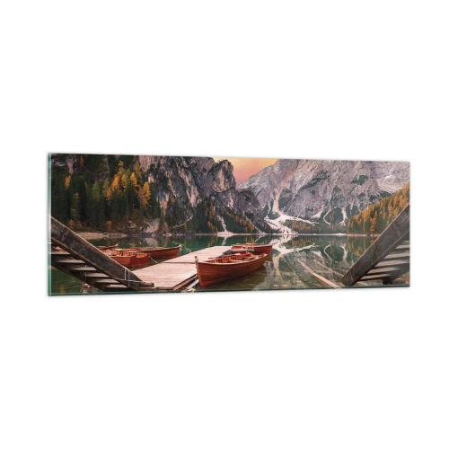 Üveg kép - A nap ígérete - 90x30 cm