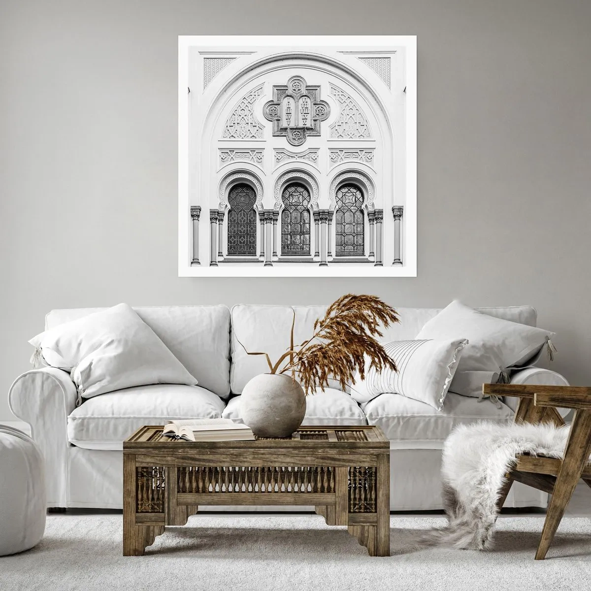 Poszter - A kultúrák határán - 50x50 cm