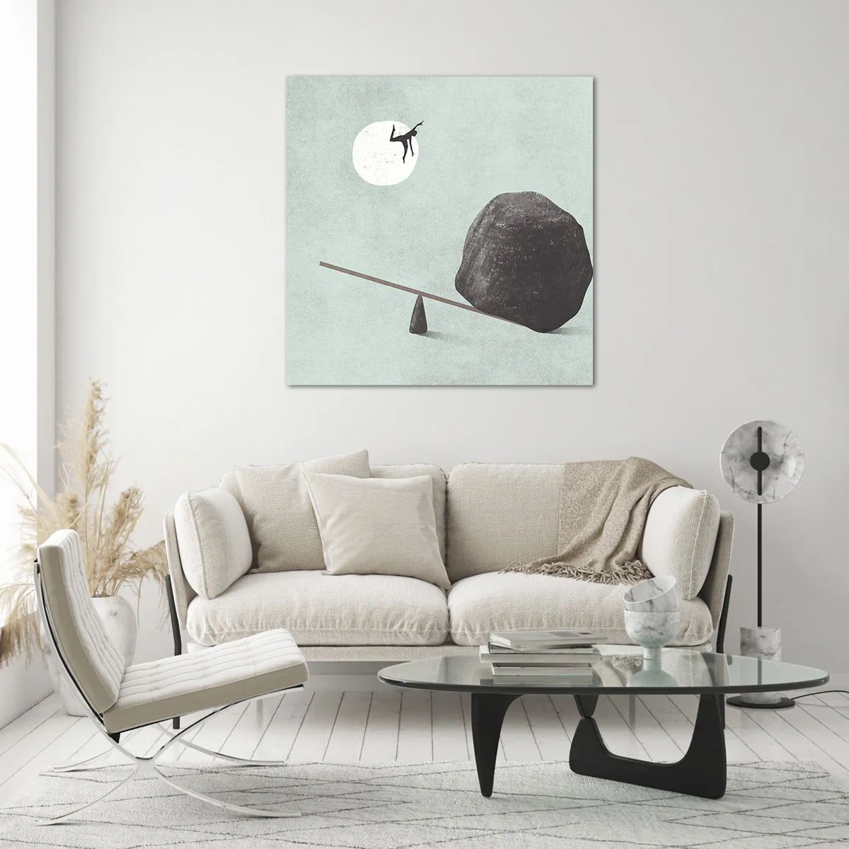 Üveg kép - Valóra vált álom. - 70x70 cm