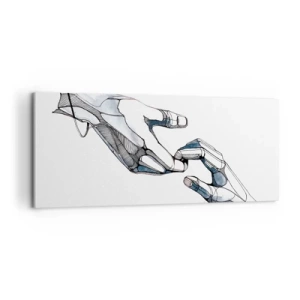 Vászonkép - Szép gesztus - 100x40 cm