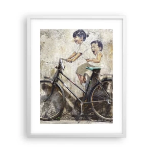 Poszter fekete keretben - Igaz, vagy hamis? - 40x50 cm