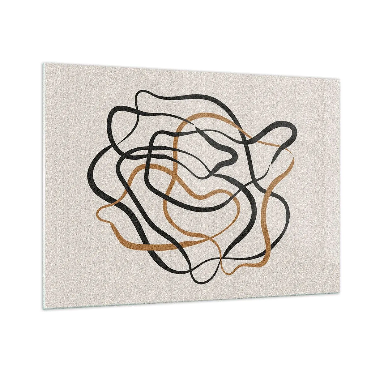 Üveg kép - Minden összezavarodott - 100x70 cm