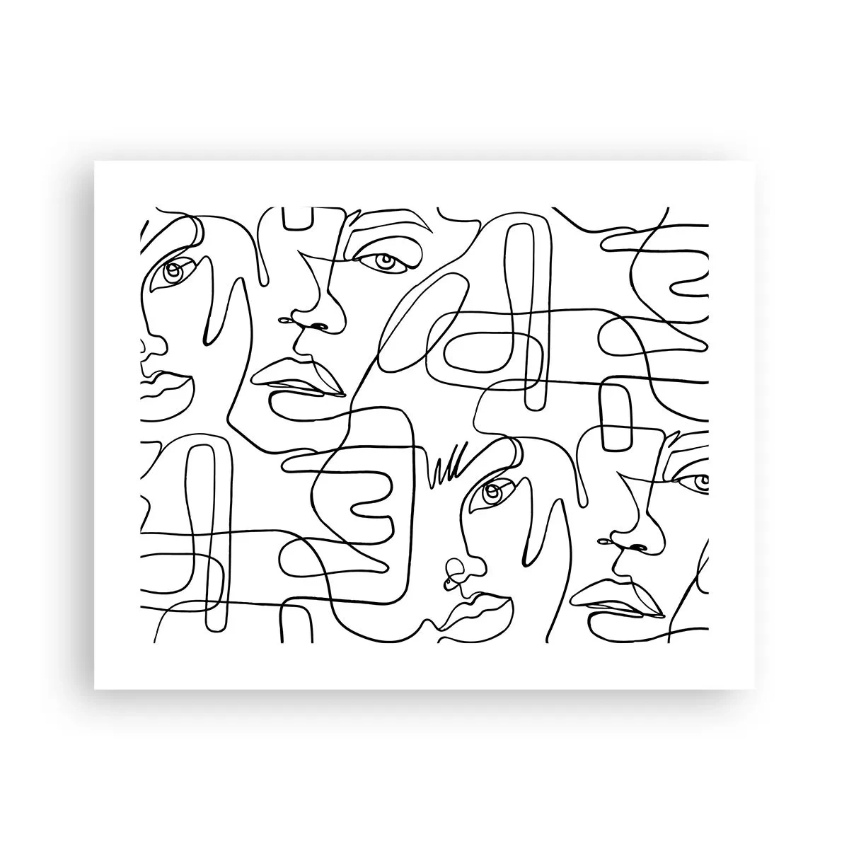 Poszter - Összegabalyodott érzelmekben - 50x40 cm